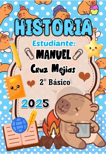 Capibara Kawaii Historia Celeste
